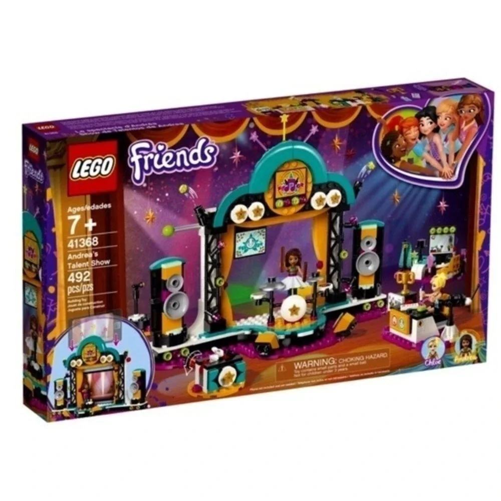 LEGO 41368 Friends Andrea's Talent Show 2019 Retired Set New in Sealed Box!‎